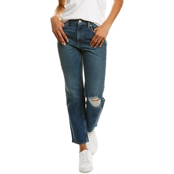HUDSON Jeans Remi High-Rise Straight Ankle - At Last NWT - Picture 1 of 8